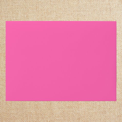 Hot Pink Solid Color Envelope