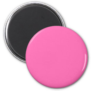 Hot Pink Solid Color Magnet