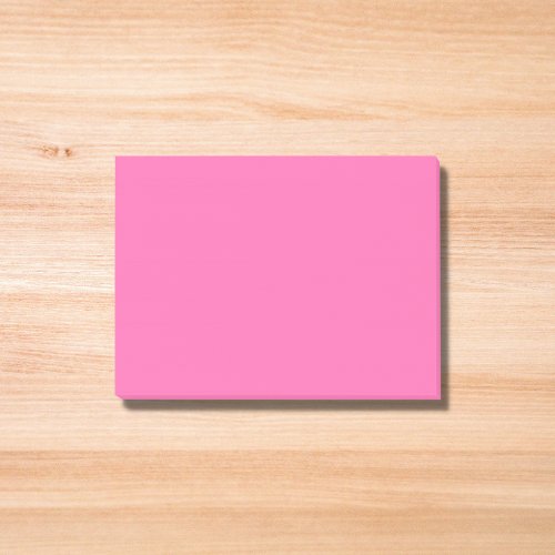 Hot Pink Solid Color Post_it Notes