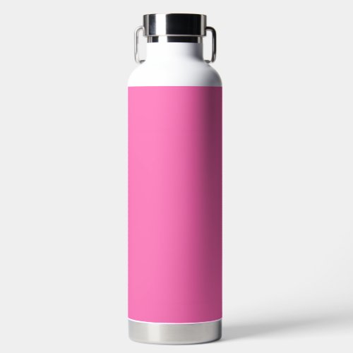 Hot Pink Solid Color Water Bottle