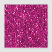 Hot pink sparkles faux glitter (Front)