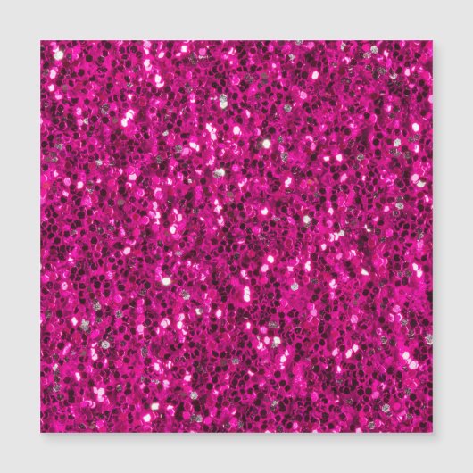Hot pink sparkles faux glitter (Front)