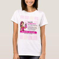 Hot Pink Spray Bottle Maid Call House Cleaning