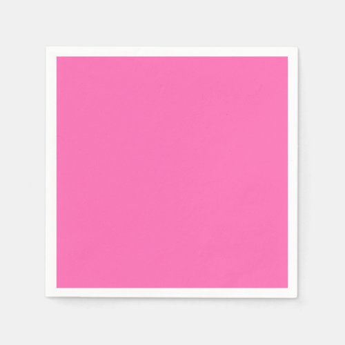 Hot Pink Standard Cocktail Paper Napkin