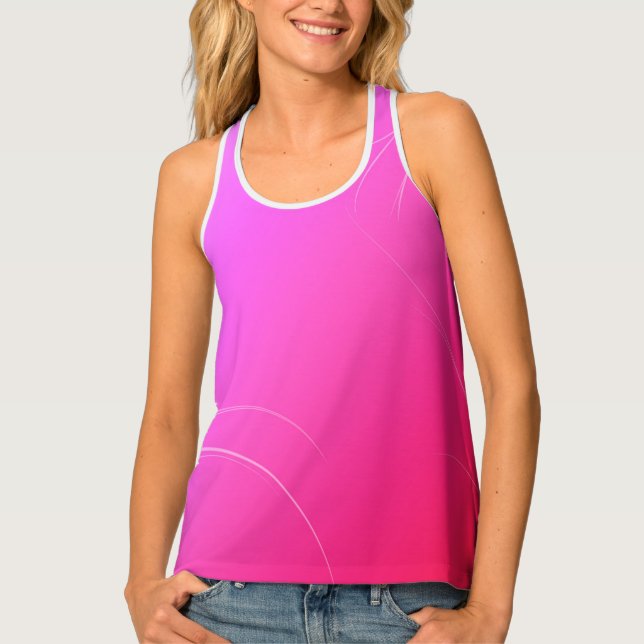 Hot Pink Tank Top (Front)