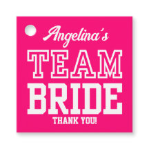 Hot Pink Team Bride Bachelorette Party