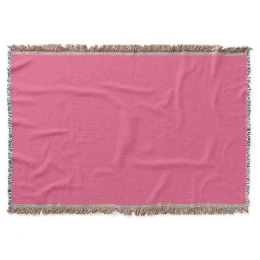 Hot Pink Throw Blanket