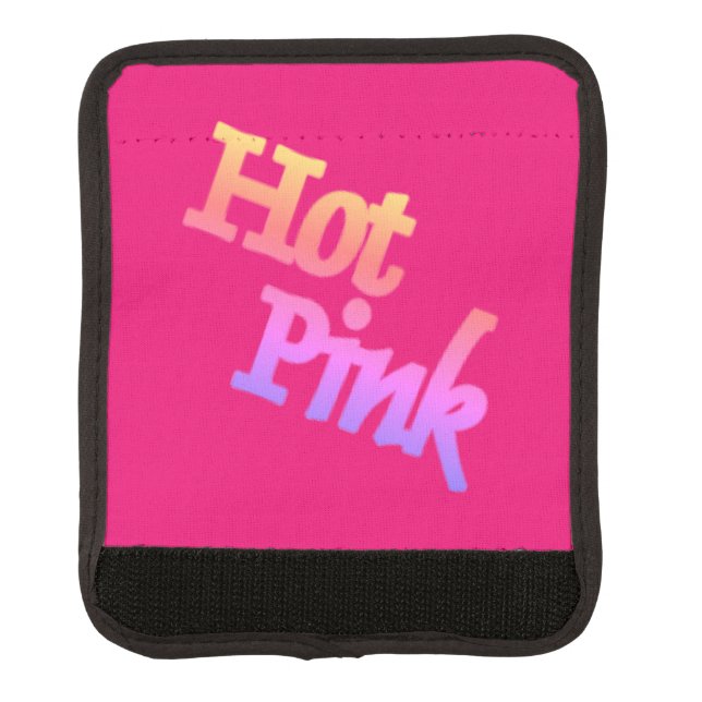 Hot Pink tilted handle wrap (Front)