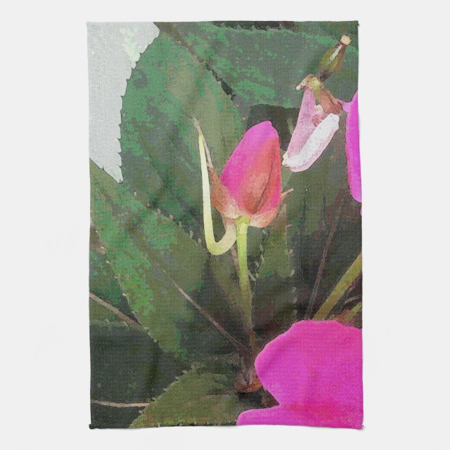 Hot Pink Towel (Vertical)