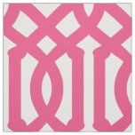 Hot Pink Trellis Large Scale Fabric