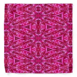 Hot Pink Triangles Bandana