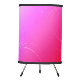 Hot Pink Tripod Lamp