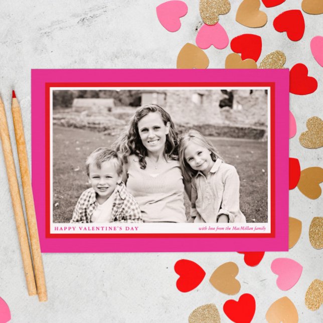 Hot Pink Valentine's Day Photo Frame (Creator Uploaded)