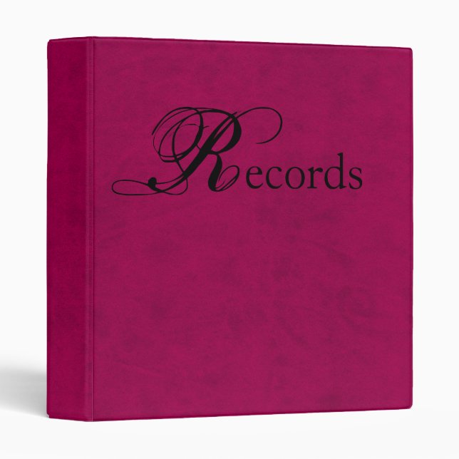 Hot Pink Velvet Girls Night Custom Home Casino Binder (Front/Spine)