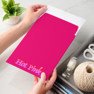 Hot Pink vertical small shipping envelope mailers