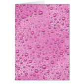 Hot pink water droplets (Front)