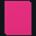 Hot Pink Wedding | Bold Solid Color Invite Letterhead<br><div class="desc">Bold hot pink solid background perfect for vibrant wedding invites, summer events, and colorful bridal stationery. Celebrate in color with this Bold Hot Pink Solid Background wedding design—created for modern couples who want to make a vibrant, confident statement. The saturated hot pink tone radiates energy and personality, making it ideal...</div>