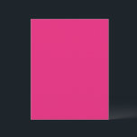 Hot Pink Wedding | Bold Solid Color Invite Letterhead<br><div class="desc">Bold hot pink solid background perfect for vibrant wedding invites, summer events, and colorful bridal stationery. Celebrate in color with this Bold Hot Pink Solid Background wedding design—created for modern couples who want to make a vibrant, confident statement. The saturated hot pink tone radiates energy and personality, making it ideal...</div>