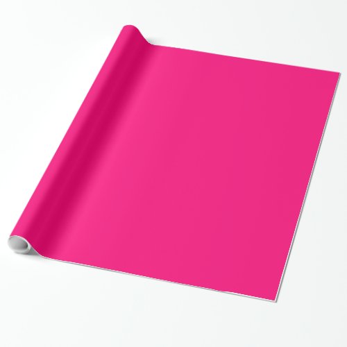 Hot Pink Wrapping Paper