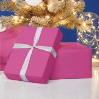 Dark Hot Pink Wrapping Paper