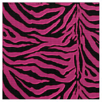 Hot Pink Zebra Animal Print Fabric
