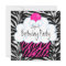 Hot Pink Zebra Girls Cupcake Birthday Party