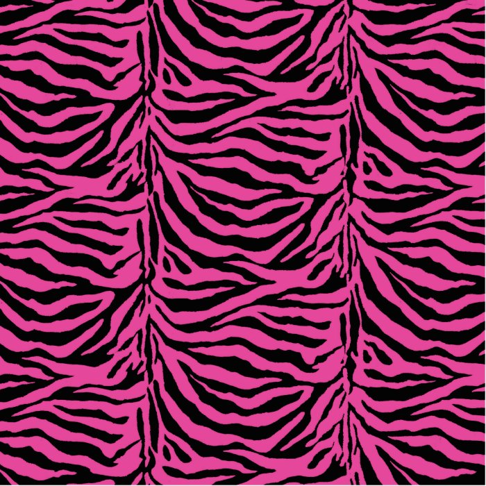 Hot Pink  Zebra Skin Texture Background Photo Cut Outs