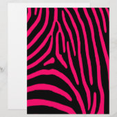 Hot Pink Zebra Stripes (Front/Back)
