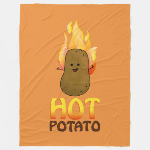 Hot Potato Fleece Blanket