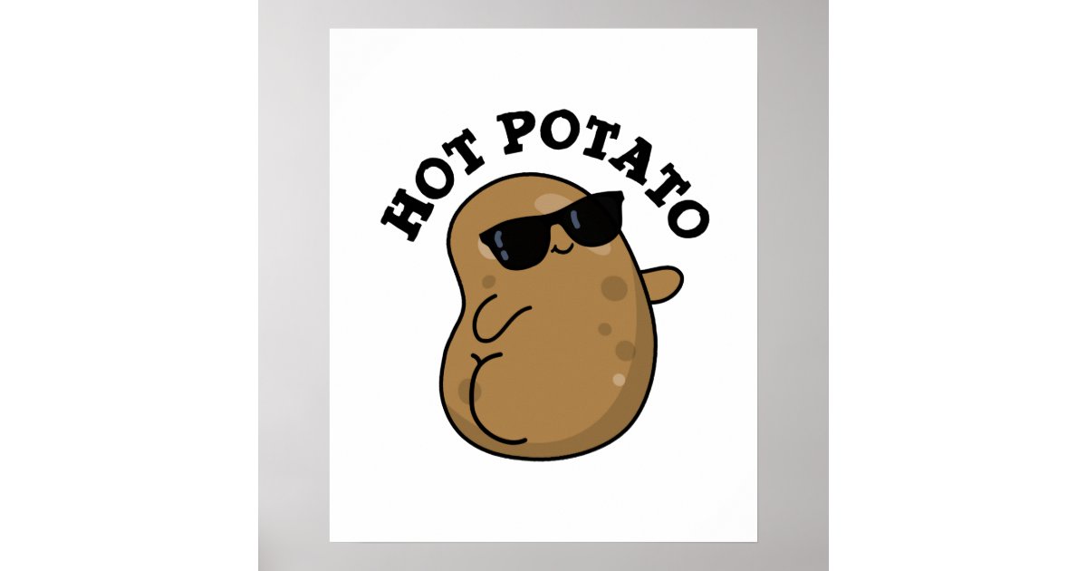 Kawaii Potato with glasses Postcard for Sale by HI-design