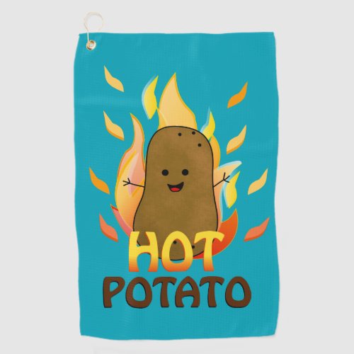 Hot Potato Golf Towel