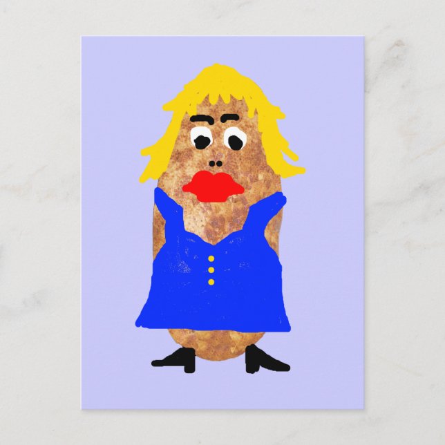 Hot Potato Items Postcard (Front)