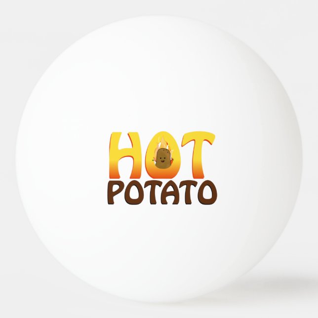 Hot Potato Ping Pong Ball (Front)