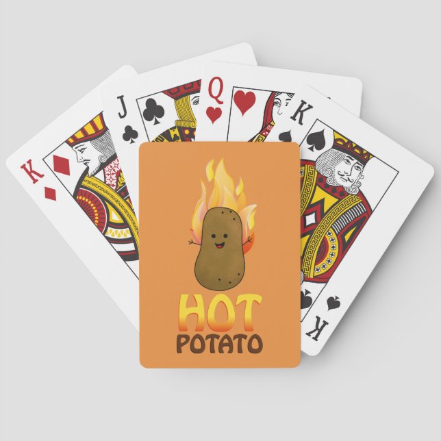 Hot Potato Poker Cards (Back)