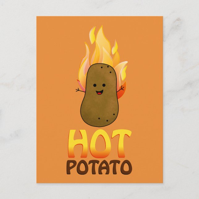 Hot Potato Postcard (Front)
