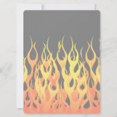 Hot Racing Flames Graphic (Back)