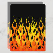 Hot Racing Flames Graphic (Front/Back)