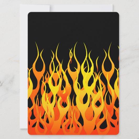 Hot Racing Flames Graphic (Front)
