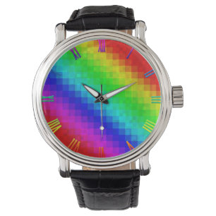 Hot Rainbow Mosaic Shimmer, Watch