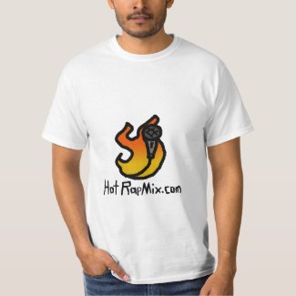 Hot Rap Mix Website Promo TShirt