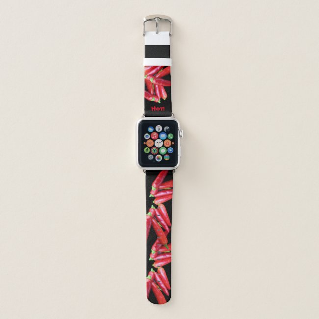 Hot Red Chili Peppers Apple Watch Band