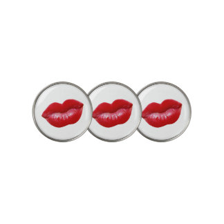 HOT Red Lips Golf Ball Marker