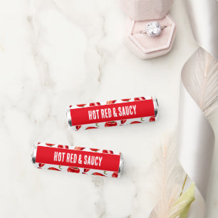 Hot Red & Saucy Chili Peppers Wedding Breath Savers® Mints