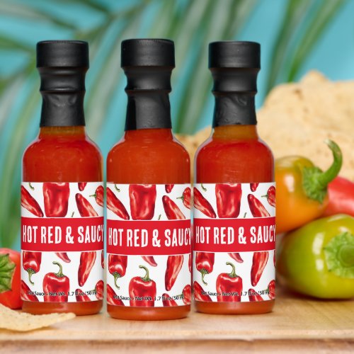 Hot Red & Saucy Wedding Sauces