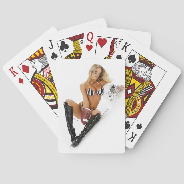 Hot Ref Poker Playing Cards! By Johnny Crosslin Poker Cards (Back)
