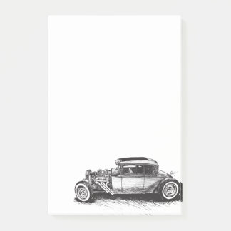 Hot Rod 4"x6" Post-it Notes