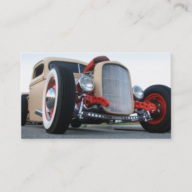 Hot Rod 911 Business Card (Front)