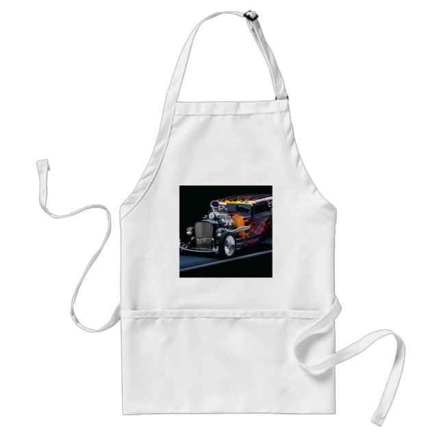 Hot rod adult apron (Front)