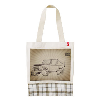 Hot Rod and Truck Rod custom tote bag