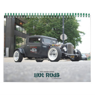 Hot Rod Calender by WRT Media Group Calendar